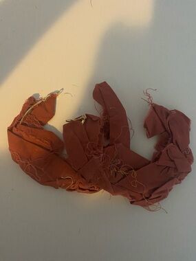 Rust Fabric Knot Headband - Women's Hair Accessory